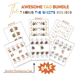 Tag bundles with bonus tags