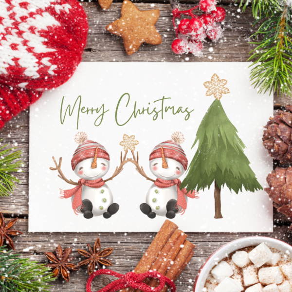 Printable Christmas card