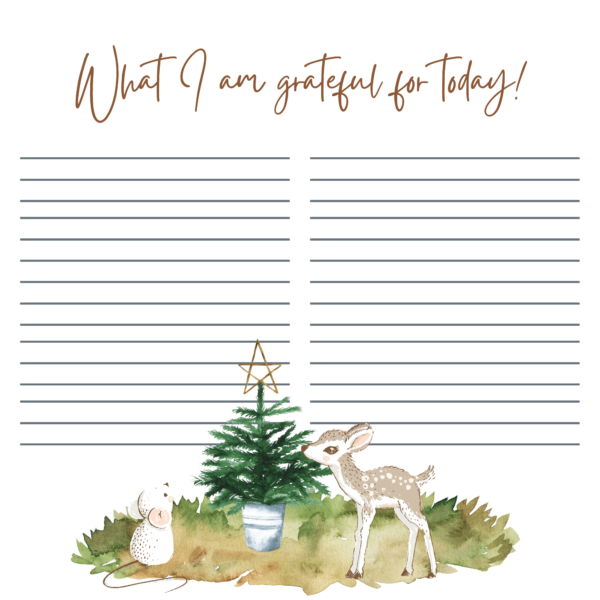 Printable Christmas planner for planning all those activities during the holiday season.