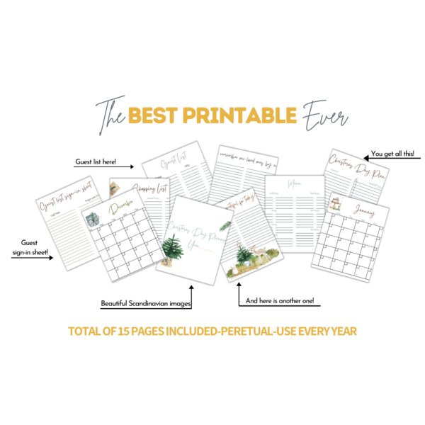 Printable Christmas Planner