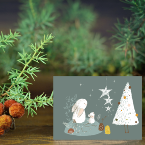 Non-Traditional Rustic card, decorate, embellish and printable for the holidays during every year.