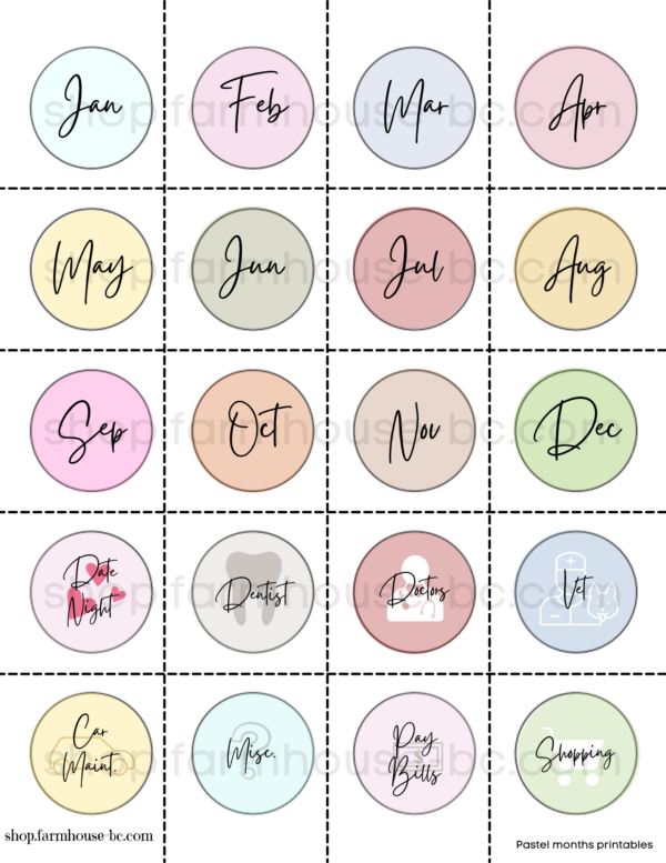 Free printables for making glass gem crafts.