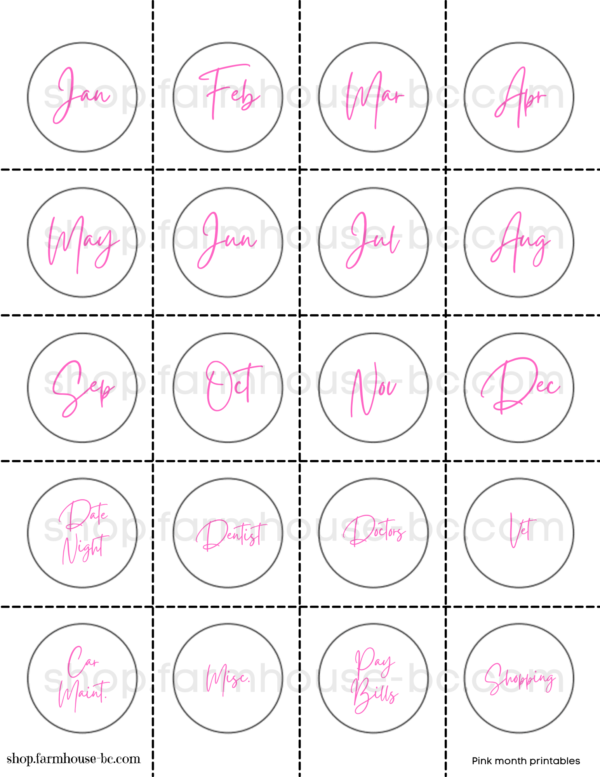 Free printables for making glass gem crafts.